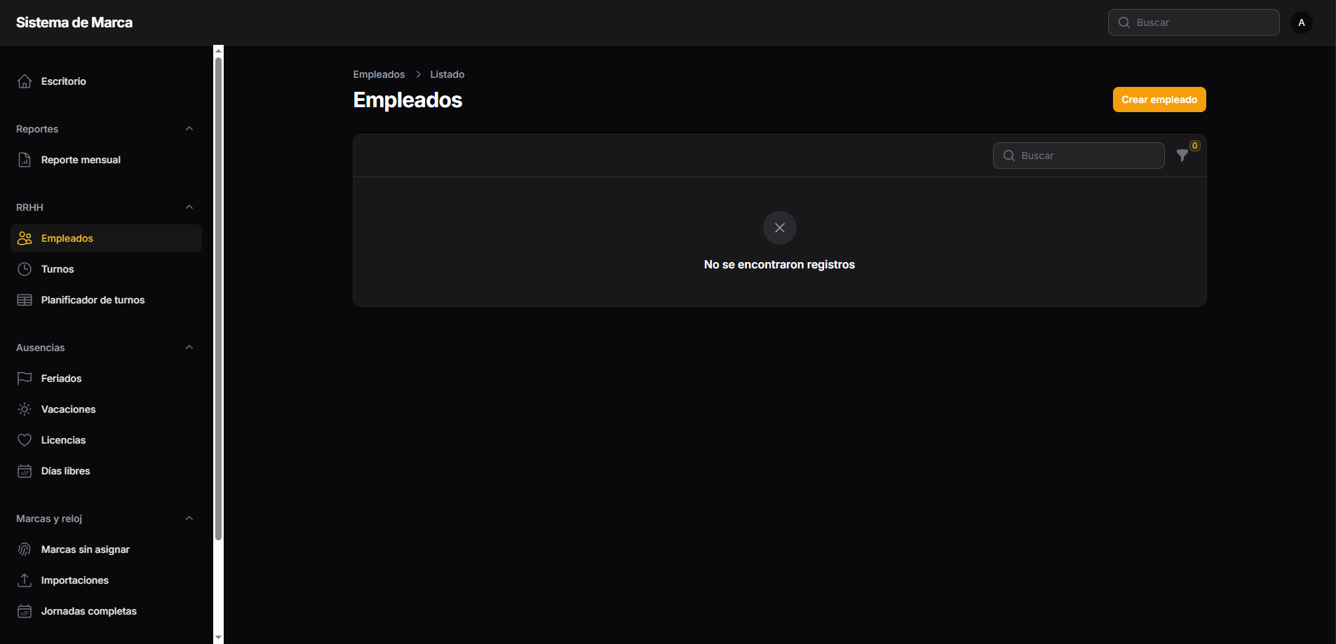Ficha de empleado